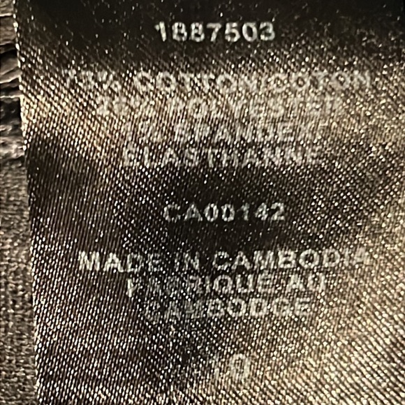 Nygard Jeggings Low Rise Black Size 10 - Picture 9 of 12